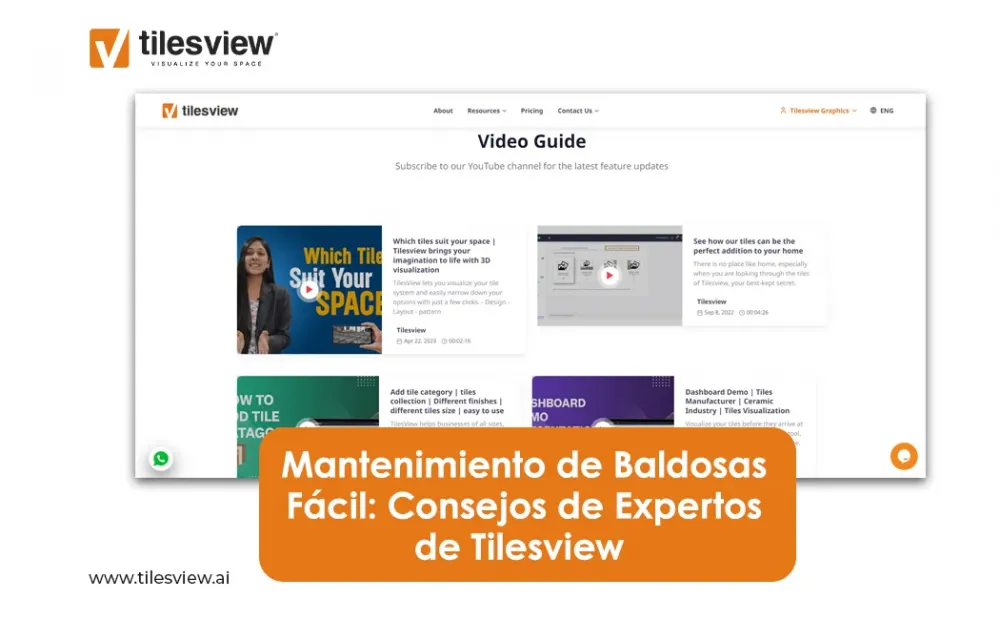 Mantenimiento de Baldosas Fácil: Consejos de Expertos de TilesView