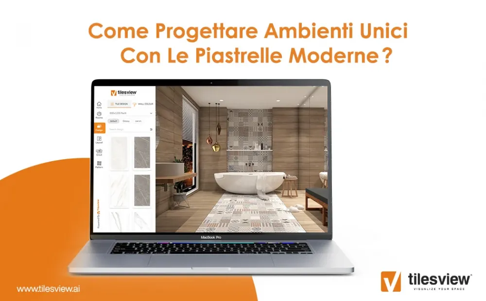Come progettare ambienti unici con le piastrelle moderne?